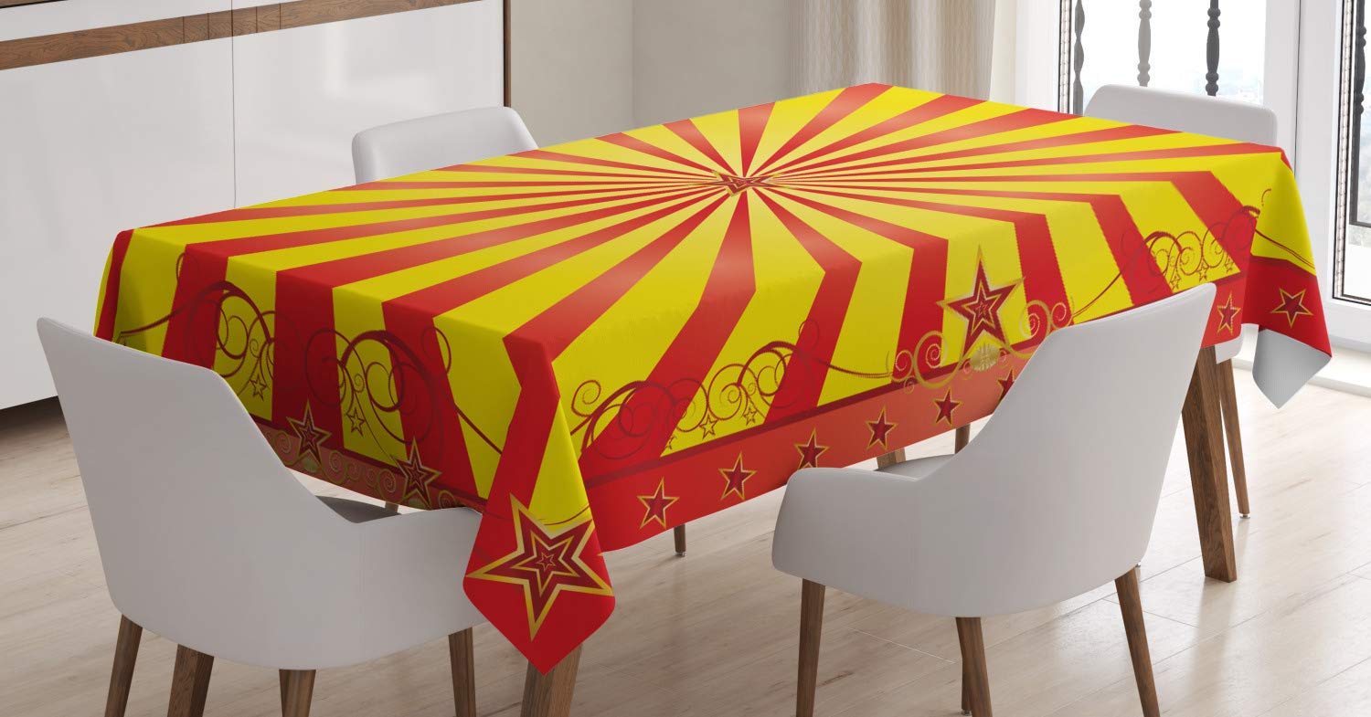 ABAKUHAUS Tovaglia 140x200 cm Antimacchia: Eleganza Multicolore per Tavola