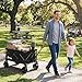 Sekey 150L Wagons Carts Foldable with Big All-Terrian Beach Wheels, Collapsible Heavy DutyWagon, Extra Large Folding Wagon,Foldable Wagon for Camping, Garden, Sports. Black