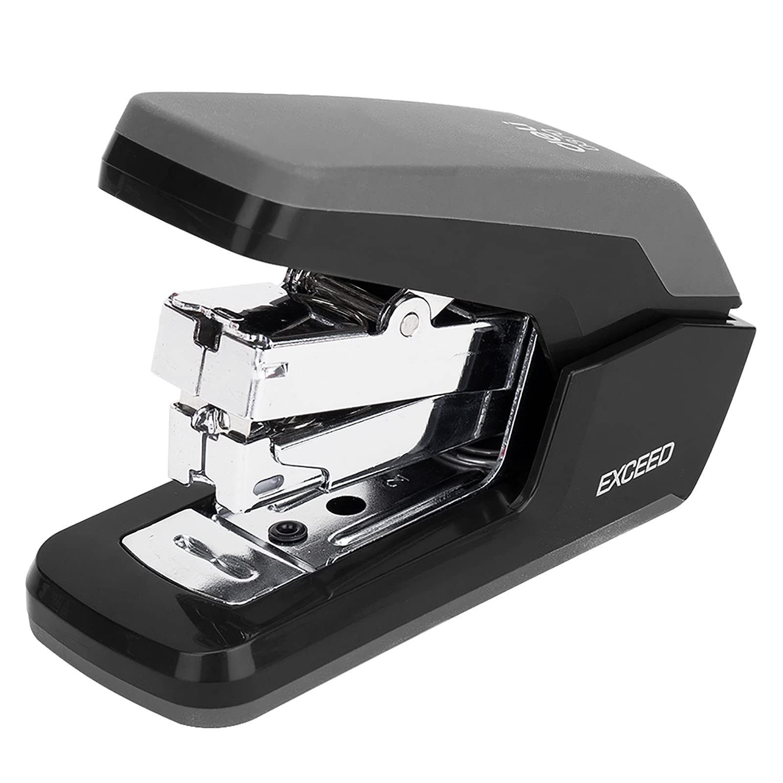 M MAKETHEONE Staplers Office,Small One Touch Stapler Effortless Ergonomic Design, 25 Sheet Capacity(Deli0370)