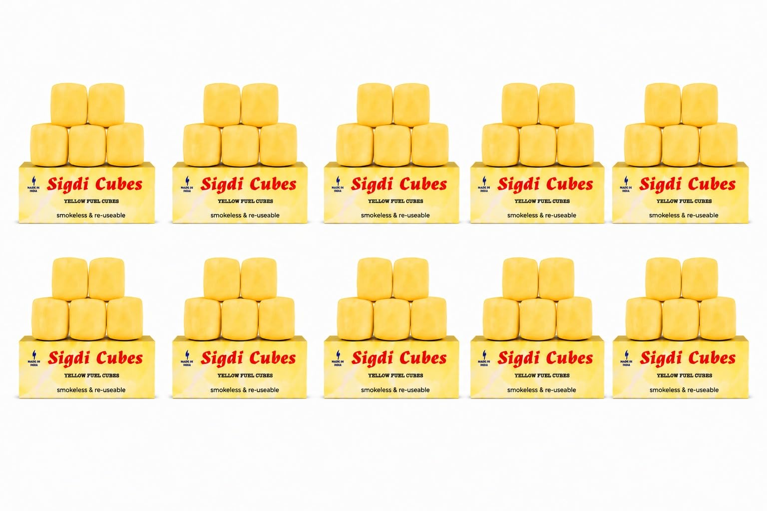 maverick niche Flem-O Cubes Dry Fuel for Travel, Outdoor Sports, Camping and Hiking Yellow Cakes-picture-27