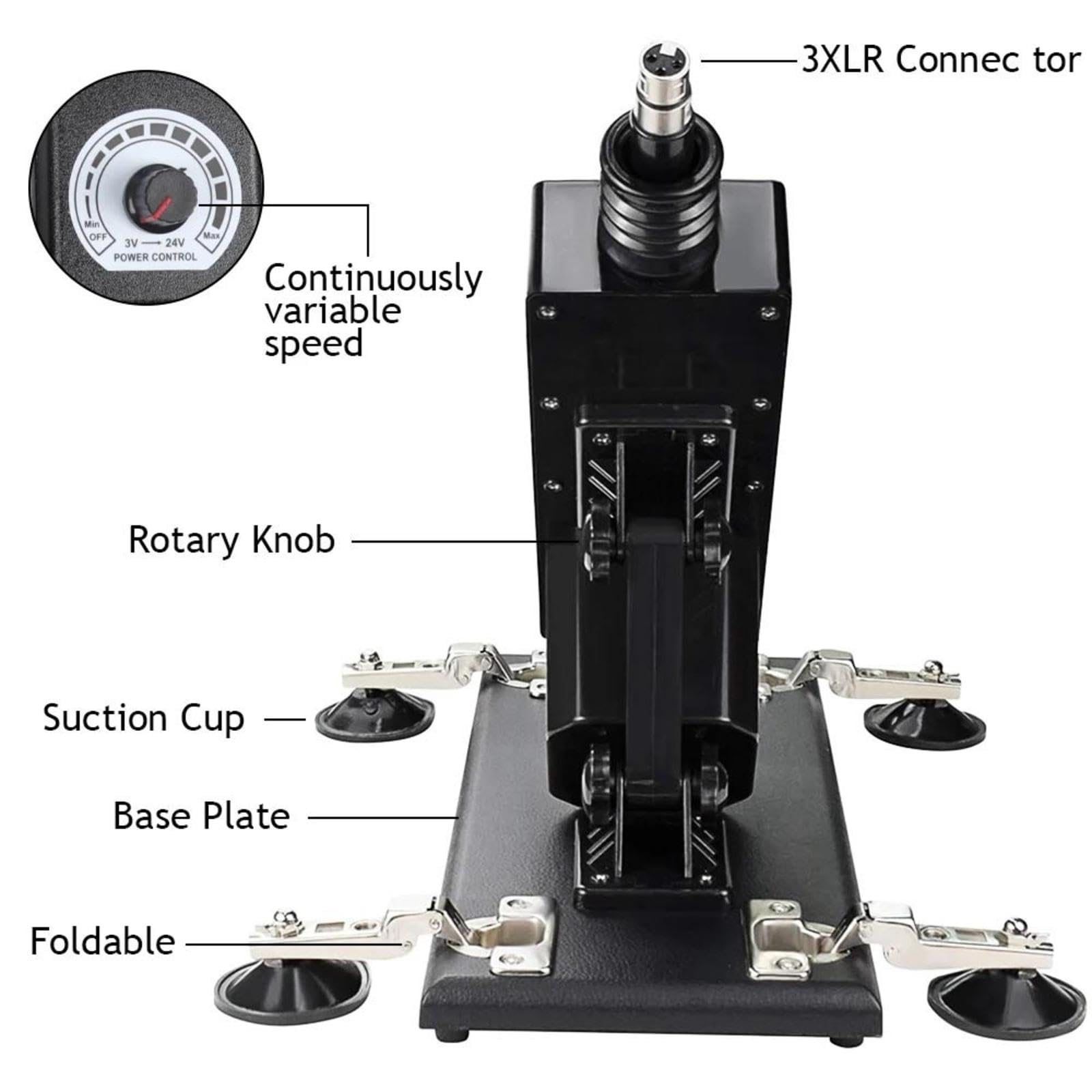 Kit2 Adjustable Angle Waterproof Machine Kit, Multiple Modes