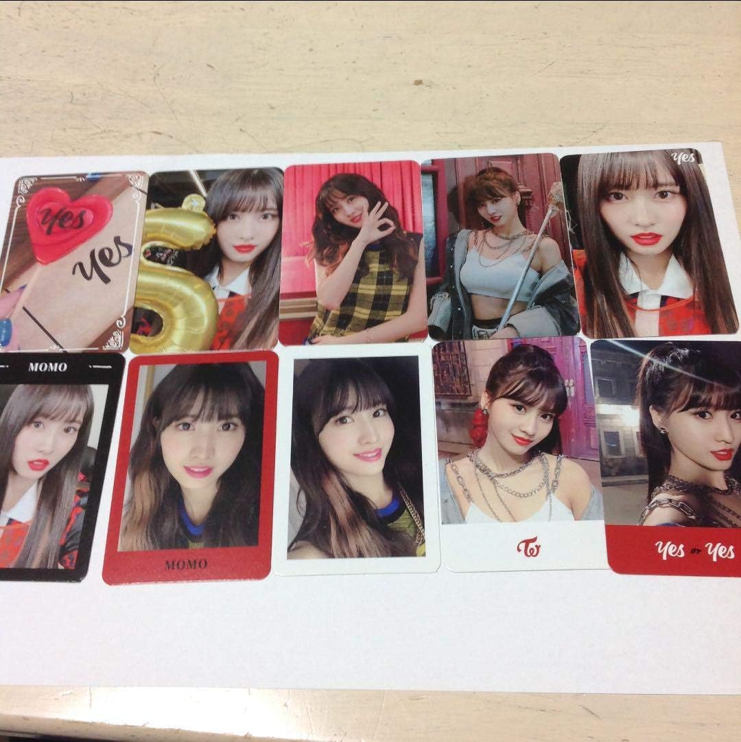 Amazon Co Jp Twice トレカ モモ Yesoryes コンプ ホビー 通販