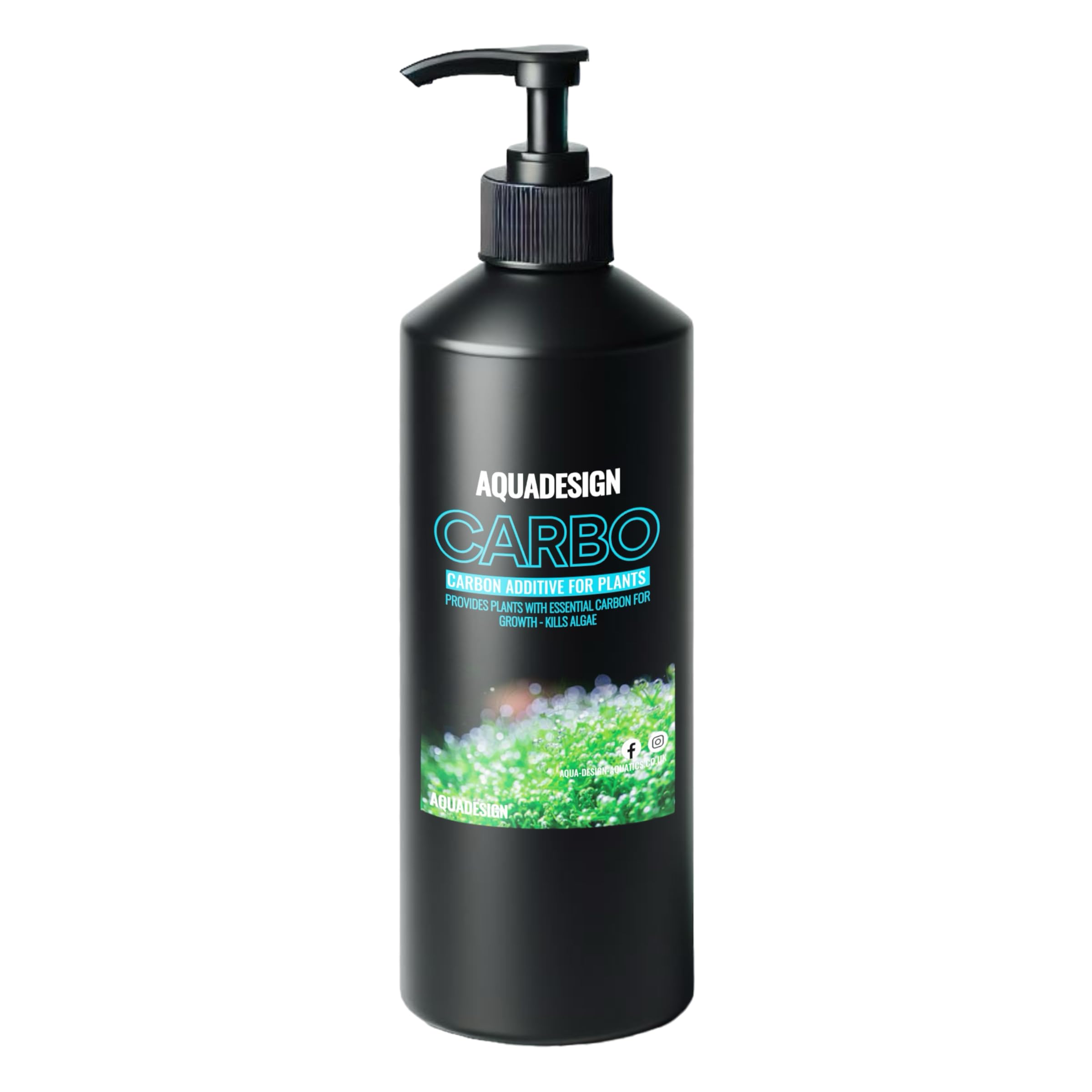 AquaDesign CARBO 500ML Aquarium Liquid Carbon Plant Fertiliser Food
