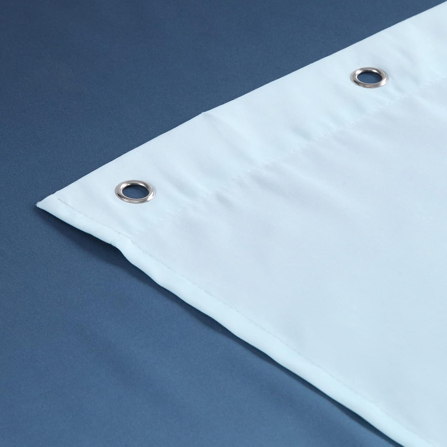 Ombre Blue Modern Fabric Printed Waterproof Polyester Shower Curtain,Classic Farmhouse Popular Shower Curtains for Bathroom,72" W x Extra 78" L