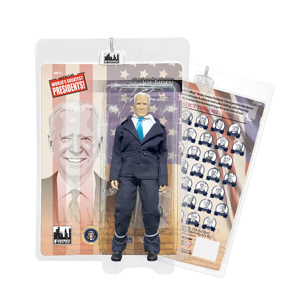 Amazon.com: US Presidents 8 Inch Action Figures Series: Joe Biden