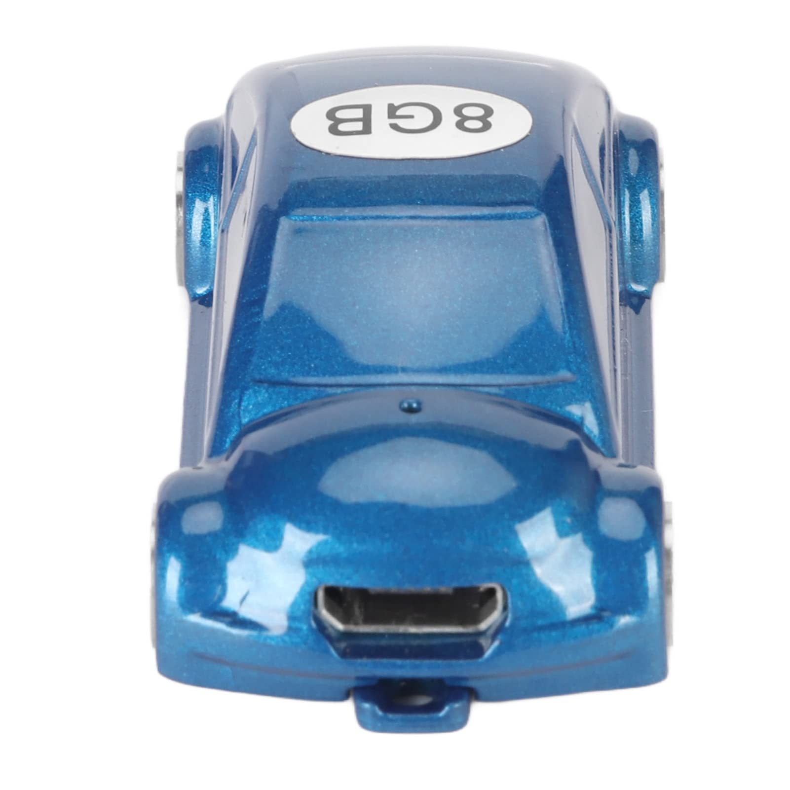 Mini Voice Recorder, Built in Timestamp Small Recorder HD Noise Canceling Car Shape Voice Activated for Class for Meeting (Neutral English Sky Blue 8GB)-image-4