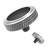 JJC Camera Soft Release Button, Shutter Button for Fuji Fujifilm X-T5 X-T4 X-T50 X-T30 III II X-PRO3 X100VI X100V X-E5 X-E4 X Half GFX100RF Sony RX1R II RX10 IV III Leica Q3 Nikon Df Zf F3