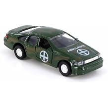 Military Medical Sedan, Army Green 9761MD - Diecast Model Toy Car but NO Box