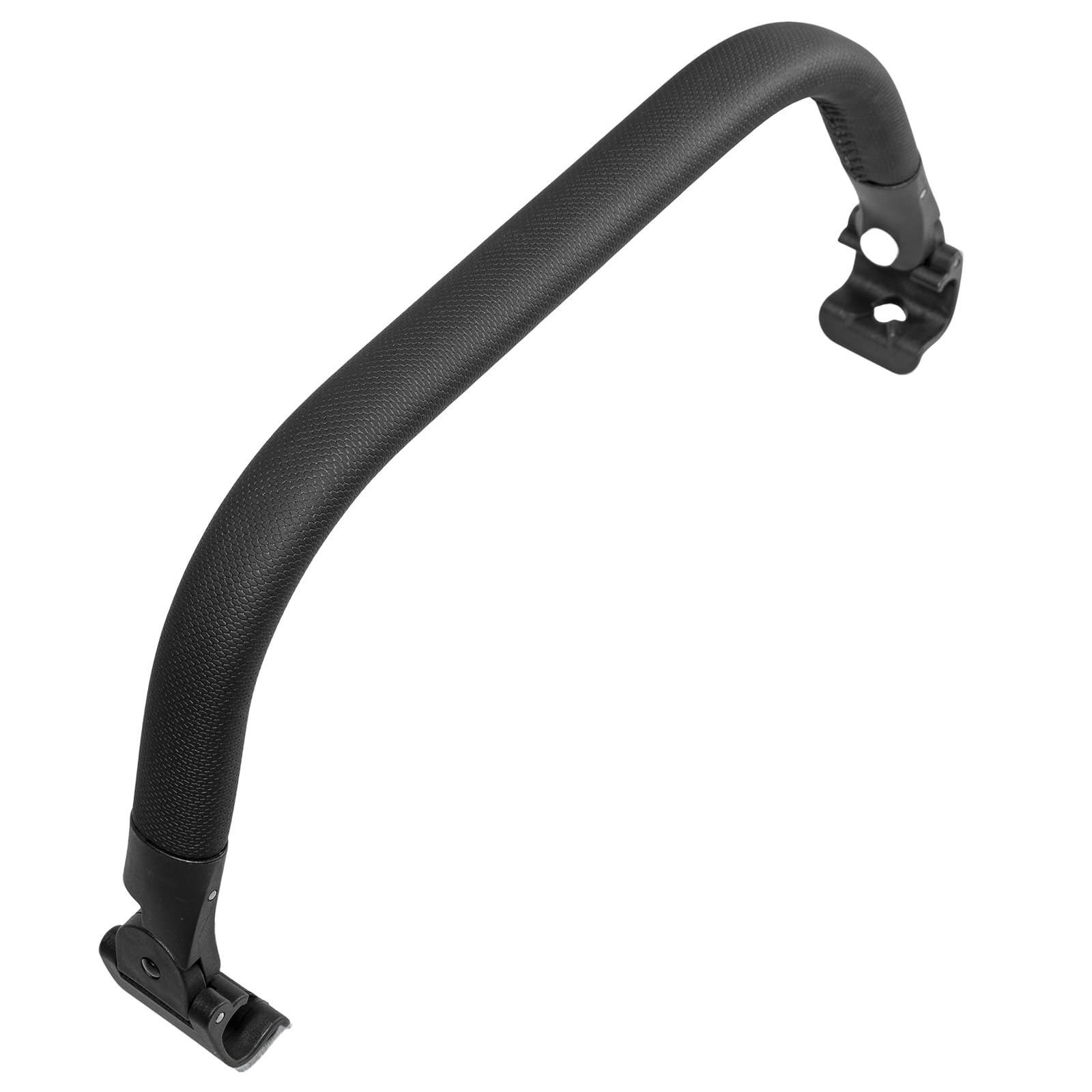 Barra de seguridad plegable para cochecito Joolz AER+/AER, reposabrazos de apertura con una sola mano, fácil de poner y quitar, mango de agarre cómodo, ideal para colgar juguetes de bebé, color negro
