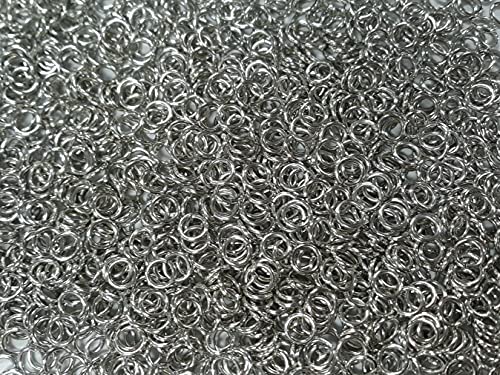 1 Pound Bright Aluminum Chainmail Jump Rings 16G 1/4