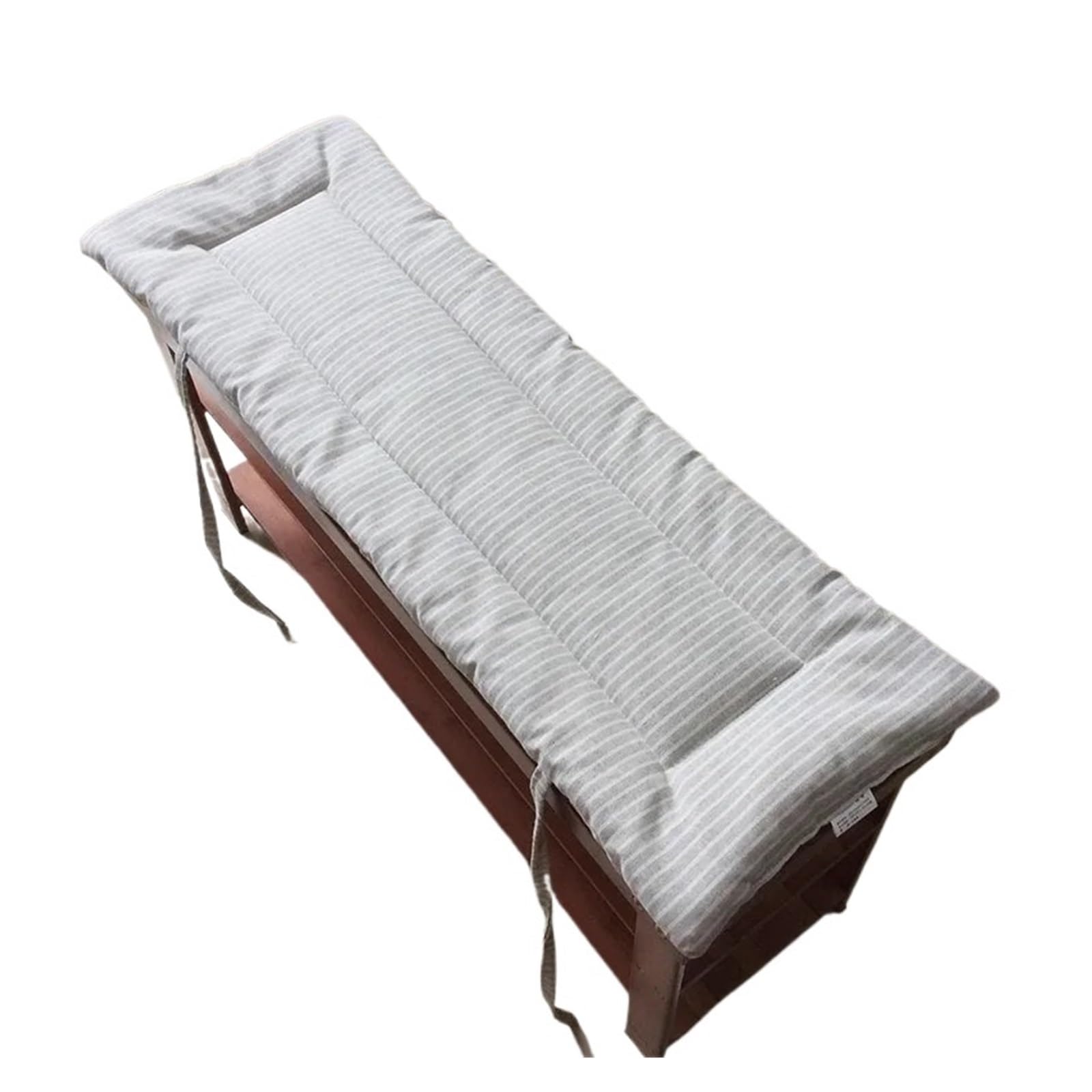 QAUUCP Bench Pad Cushion Outdoor Chair Cushions Striped Patter Bench Cushion Rectangular Mat(Color 1,120x35cm)