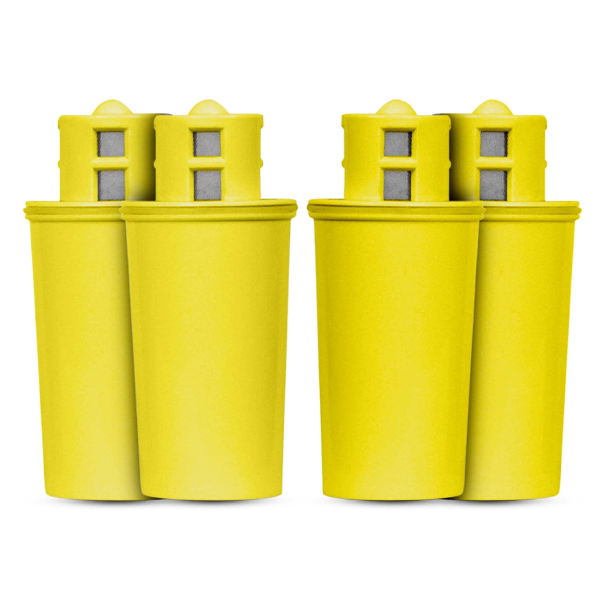 Crystal Quest Demineralizer (DI) Water Filter Pitcher Cartridge – Advanced Filtration for Clean, Healthy Water, Removes Contaminants, Long-Lasting, Easy Installation, 500 Gallons Capacity [Pack of 4]