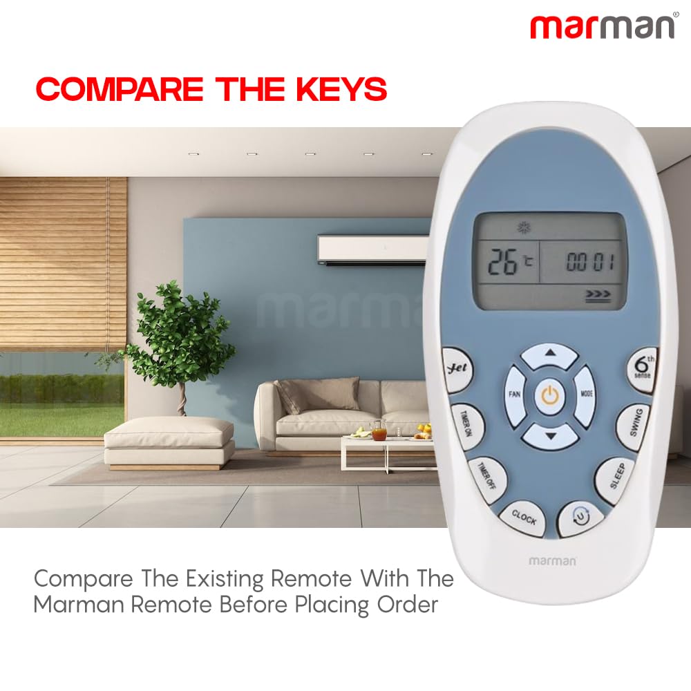 New Year Sale Marman® Compatible With Whirlpool Air Conditioner Remote