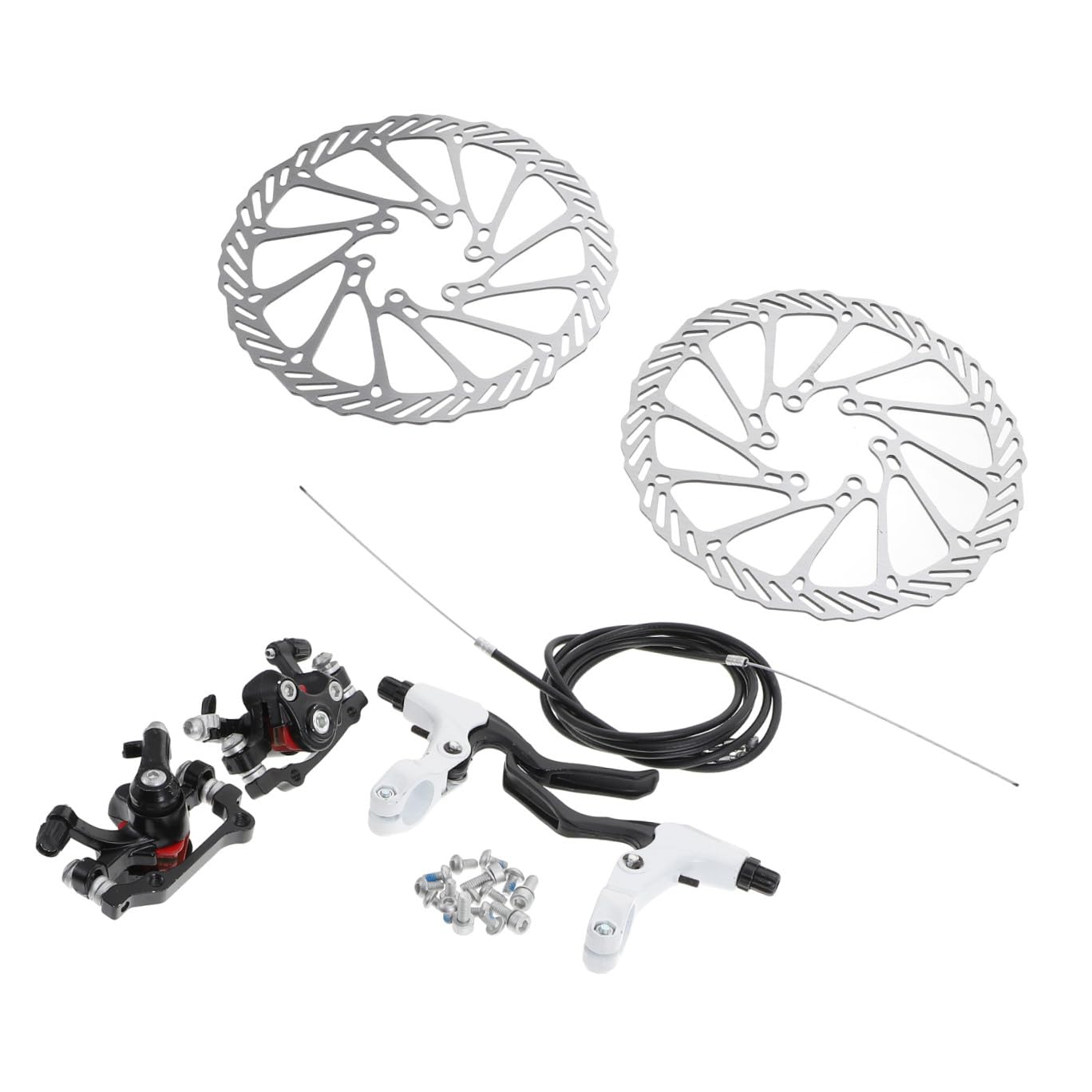 Pastiglie Freno Disco per Bici da Montagna Design Multiraggiolare, Struttura Cava, Efficienza di Frenata,