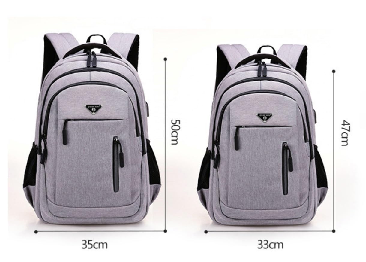 Torba Laptopa Podróżny Plecak Na Laptopa Duży Z Zewnętrznym Interfejsem USB Sac Ordinateur Portable(B,33 * 47cm)