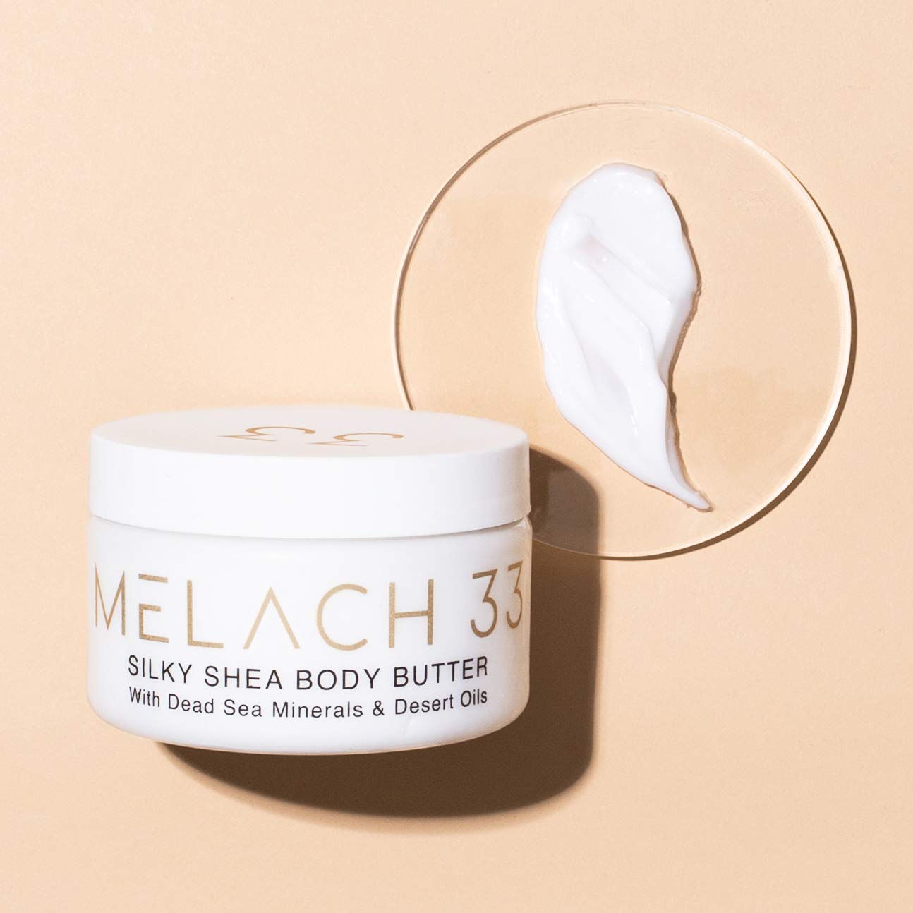 Silky Shea Body Butter with Pomegranate Seed Oil, Dead Sea Minerals & Grape Seed Oil – Lightweight, Non-Greasy, Absorbs Easily, Collagen-Boosting, Antioxidants for Dry Skin & Fresh Scent