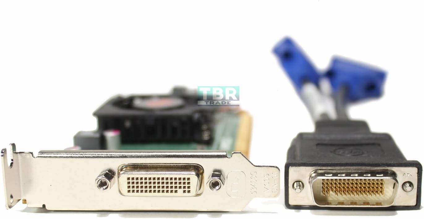 Dell HFKYC AMD Radeon HD 6350 512MB DDR3 PCIe x16 Low Profile Video Card + Y CBL