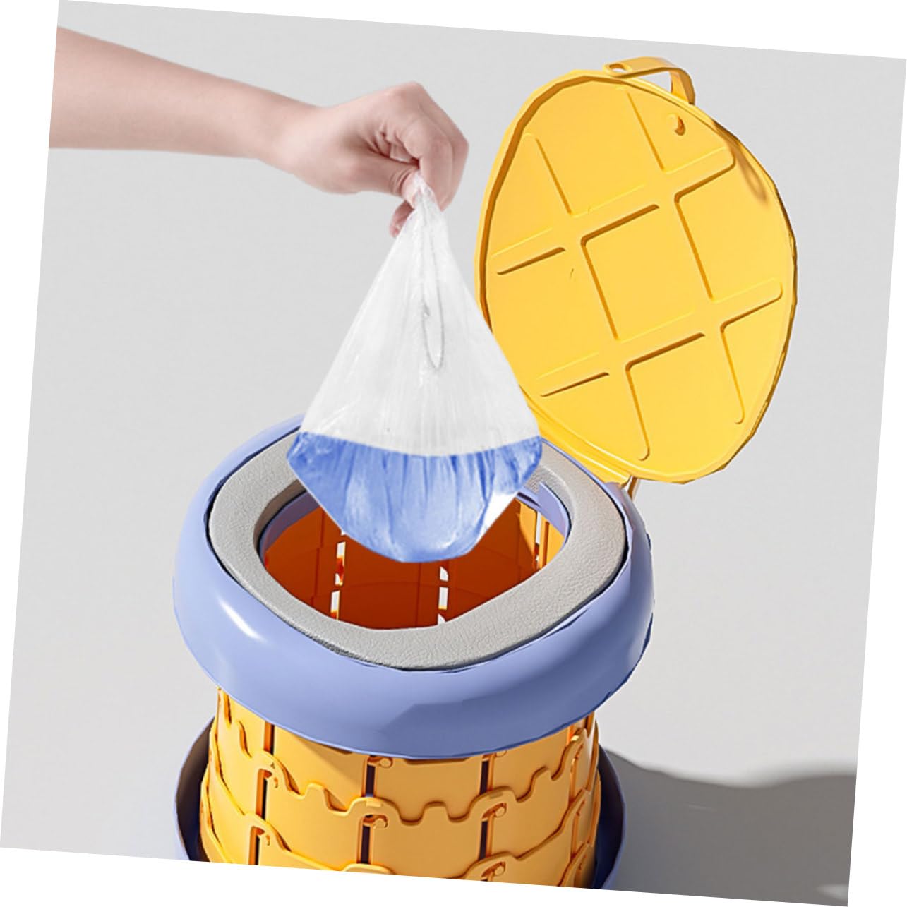 Orinal de Viaje Plegable para Niños, Entrenamiento Cómodo, Niño