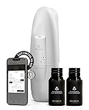 5 Star Collection 2025 Plug in Diffuser (2 Fragrances Included)-Cold Air & Waterless Diffusers for Home & Office- Silent Wall Diffuser Plug in, Bluetooth App Control, 500 sq. ft (White)