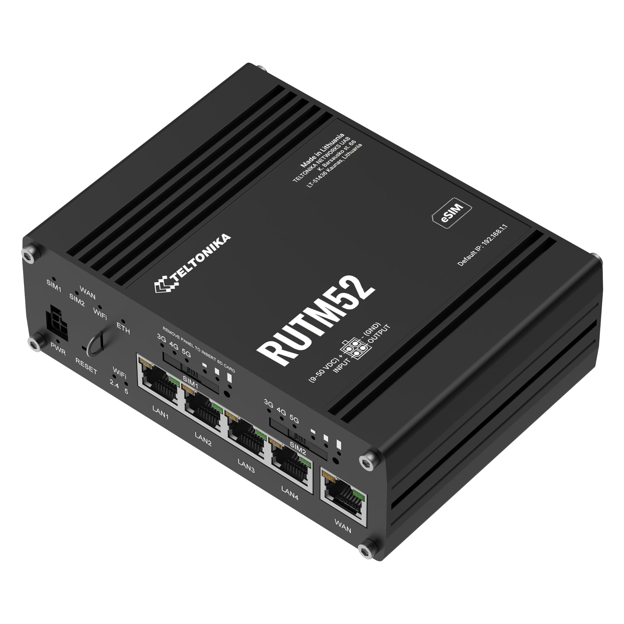Teltonika Teltonika ? Router ? RUTM52 ? Dual 5G Router (RUTM52000000)