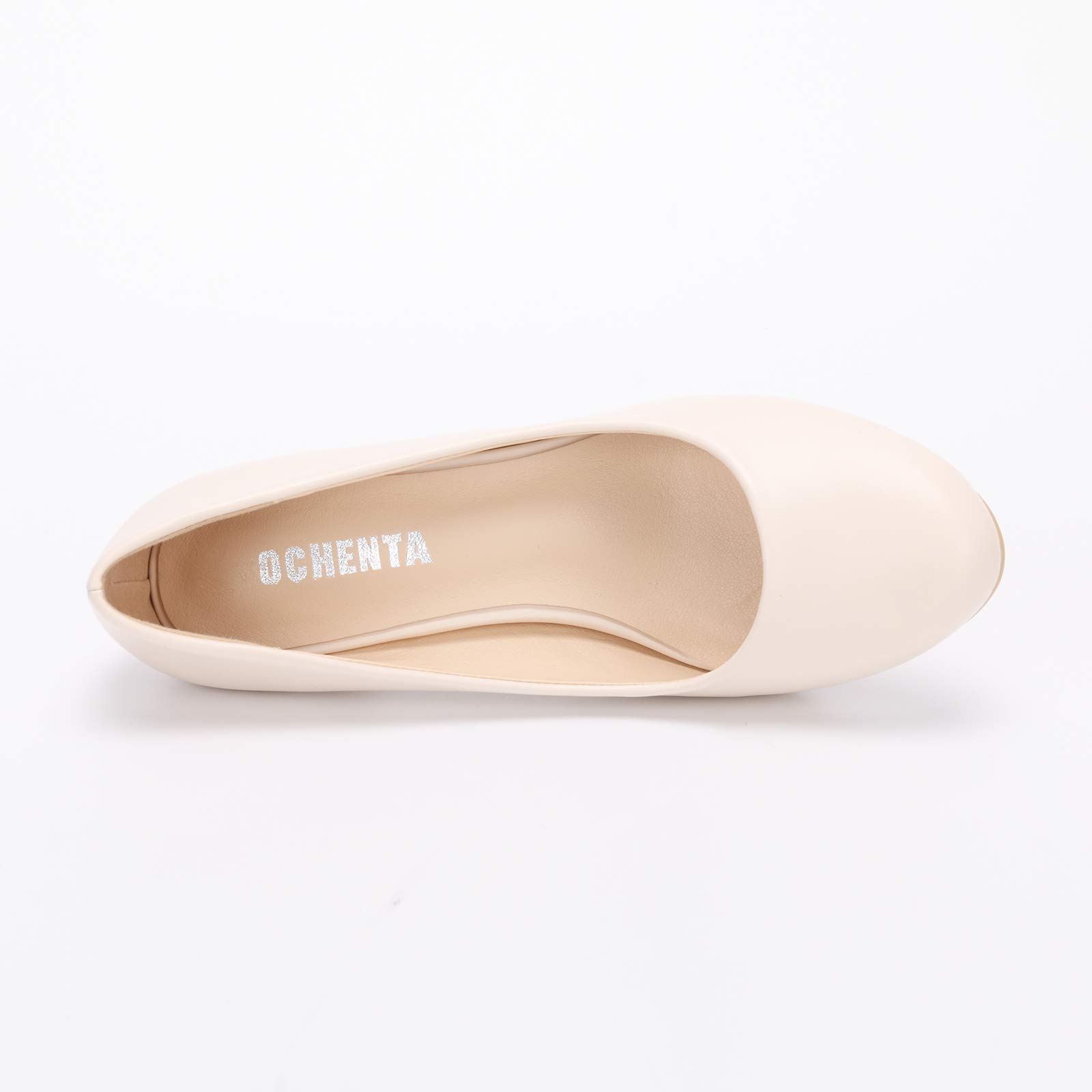 Women's Kitten Heels Round Toe Dress Court Shoes Work Comfort Pumps