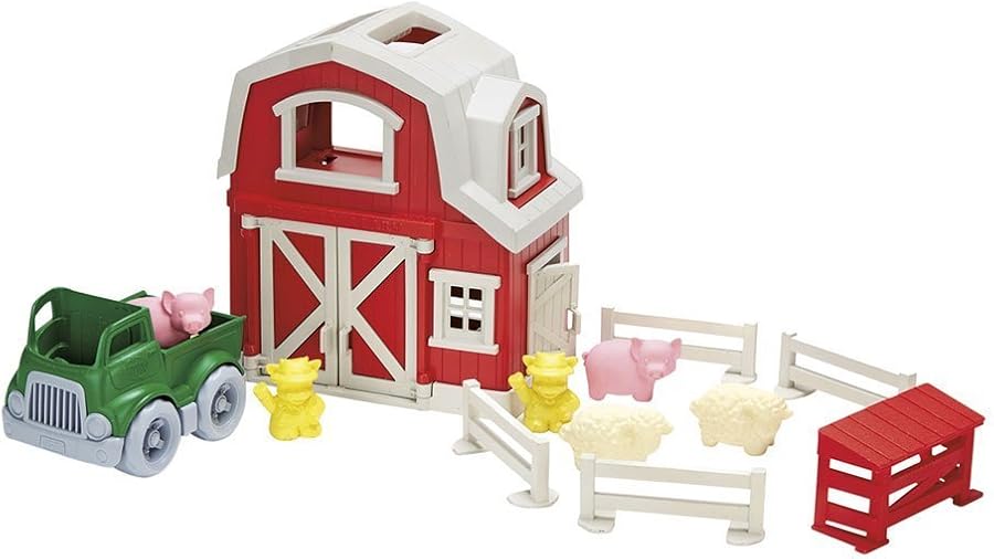 Green Toys Farm Playset product and packaging