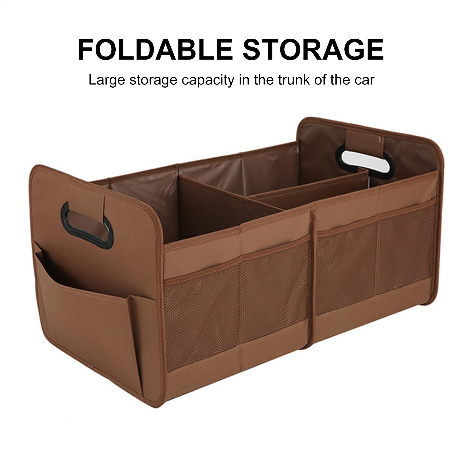 Organizador De Maletero De Coche Cesta Resistente de Oxford Plegable para