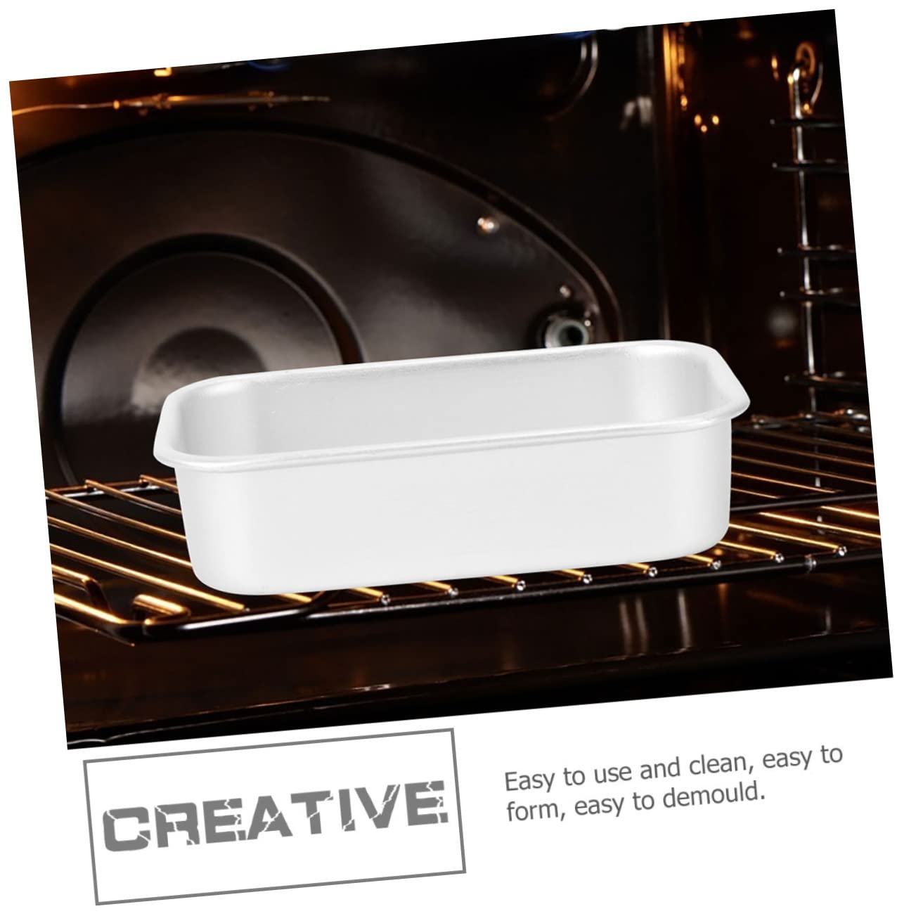 Abaodam 6pièces Moules à Gâteau Créatifs Aluminium Antiadhésif Pour Cuisson De Et Gâteaux Outils De Boulangerie Pratiques Et Résistants à Haute Température
