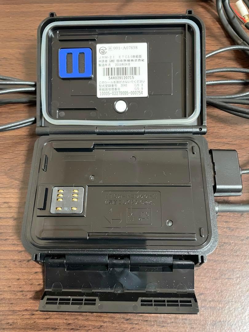JRM-21 バイク用 ETC 2.0 車載器 アンテナ分離型 GPS内蔵 JRC JMR-21