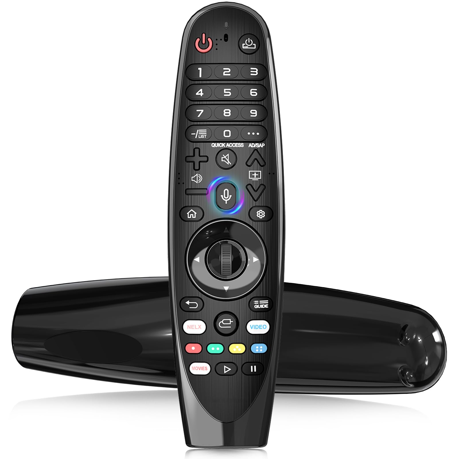 Bemexred Telecomando vocale LG 2018-2024 Smart TV, universale con funzione vocale e puntatore