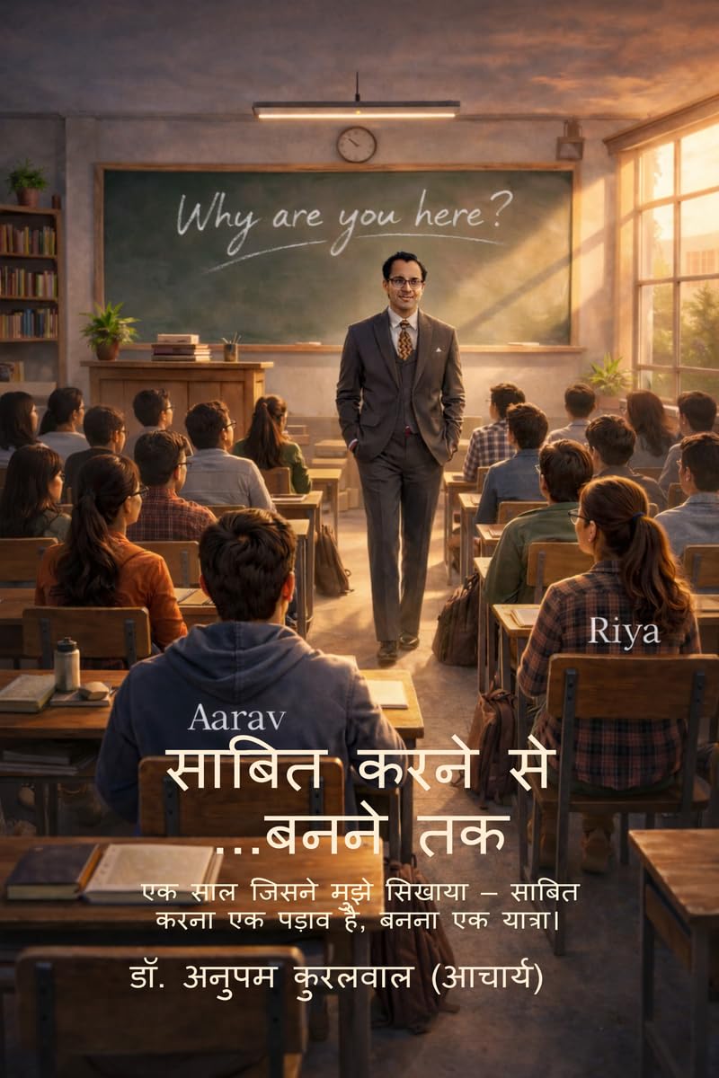 साबित करने से ...बनने तक: एक साल जिसने मुझे सिखाया — साबित करना एक पड़ाव है, बनना एक यात्रा।