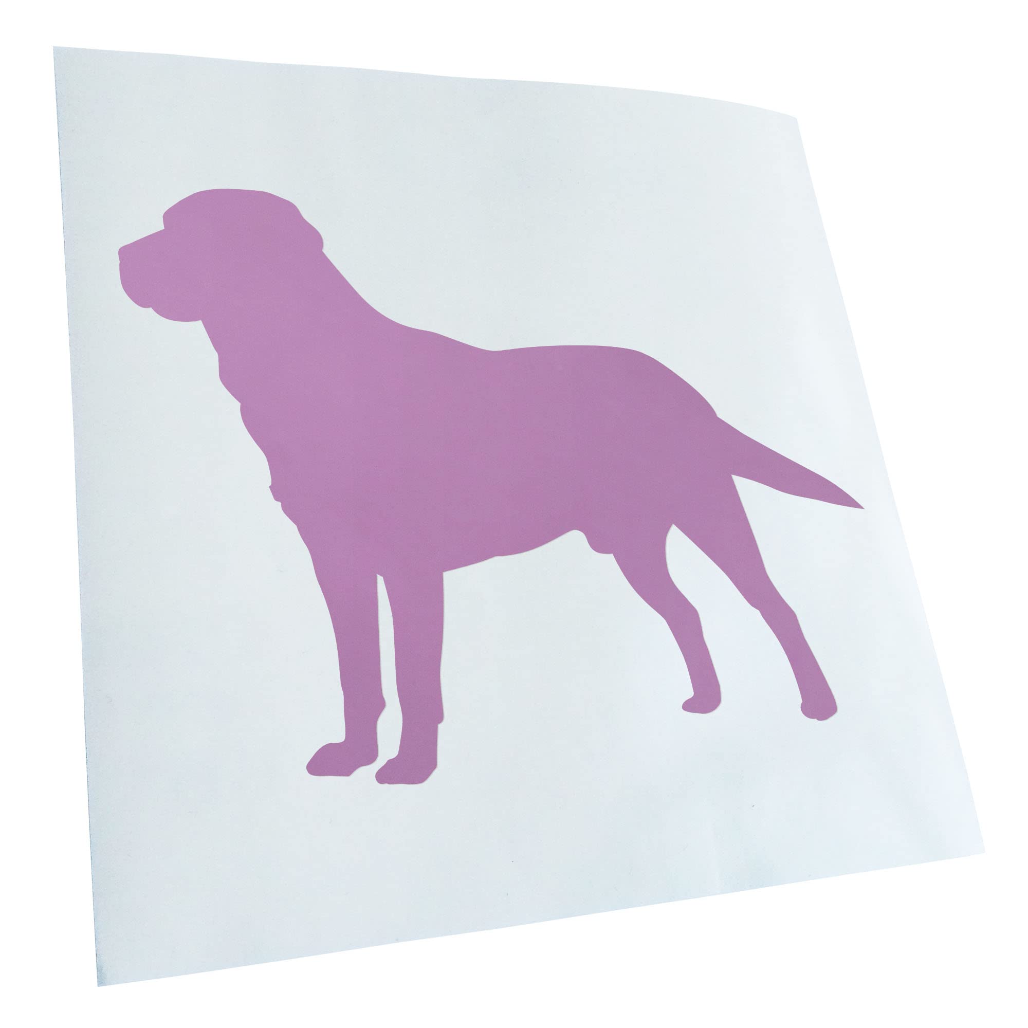 Kiwistar - Car Sticker - Lilac - 40 x 31 cm Labrador Dog Retriever - Rear Window Car Sticker Weatherproof for Car Truck Moped Truck - Sticker Exterior Self-Adhesive Tuning Accessories for Window