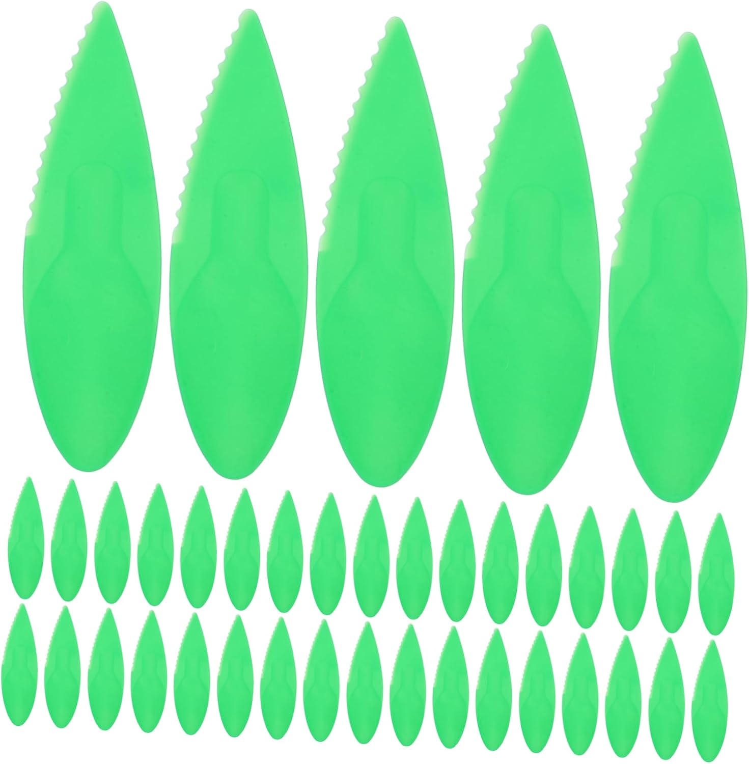 Garneck Slicer Spoon 50pc Plastic Fruit Peeler Set Digging Tool Salad Knife Versatile Fruit Peeler for Home Outdoor Garneck Slicer Spoon 50pc Plastic Fruit Peeler Set Digging Tool Salad Knife Versatile Fruit Peeler for Home Outdoor