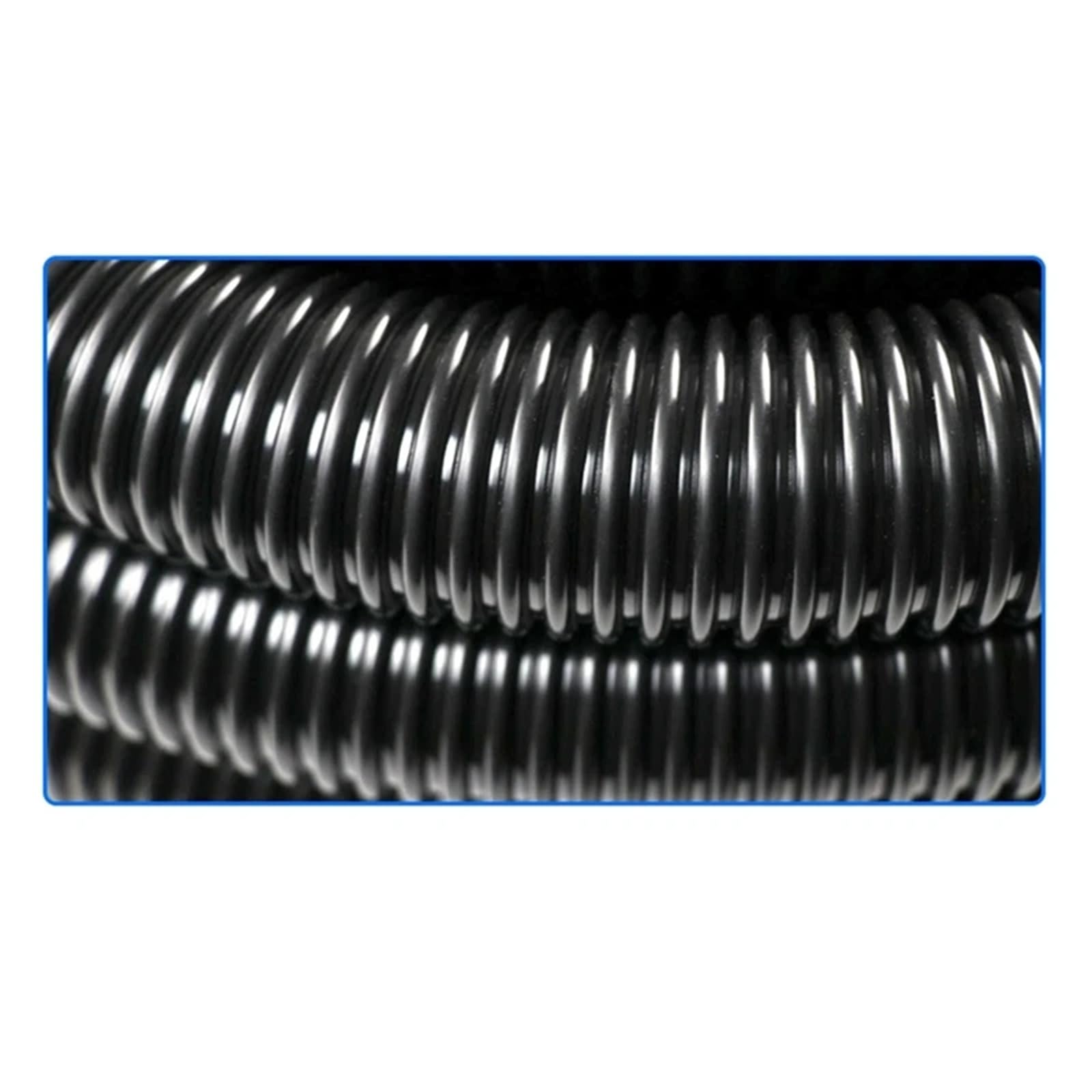 Manguera de extracción agua for limpiador piscina 6,3 m longitud y 32 mm diámetro, repuesto for sistema bomba filtro Para Uso Diario en Piscinas y Spas