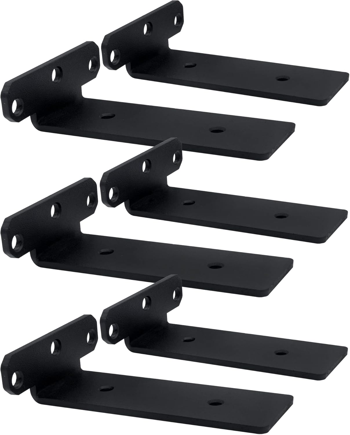6 PackFloating Shelf Bracket,Industrial Shelf Bracket