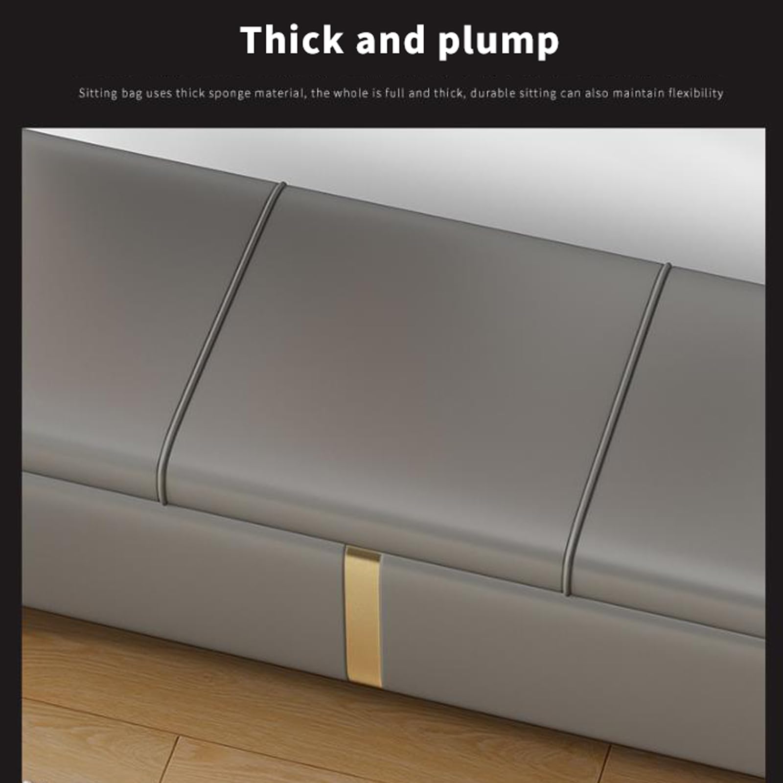 Sto Bench - Banco plegable de 200 kg de carga, 40 x 80 cm, para dormitorio y sala de estar, reposapiés versátil y cómoda para entrada