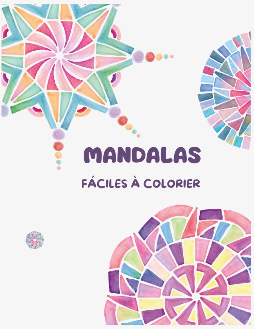 Mandalas Faciles à Colorier pour Adultes