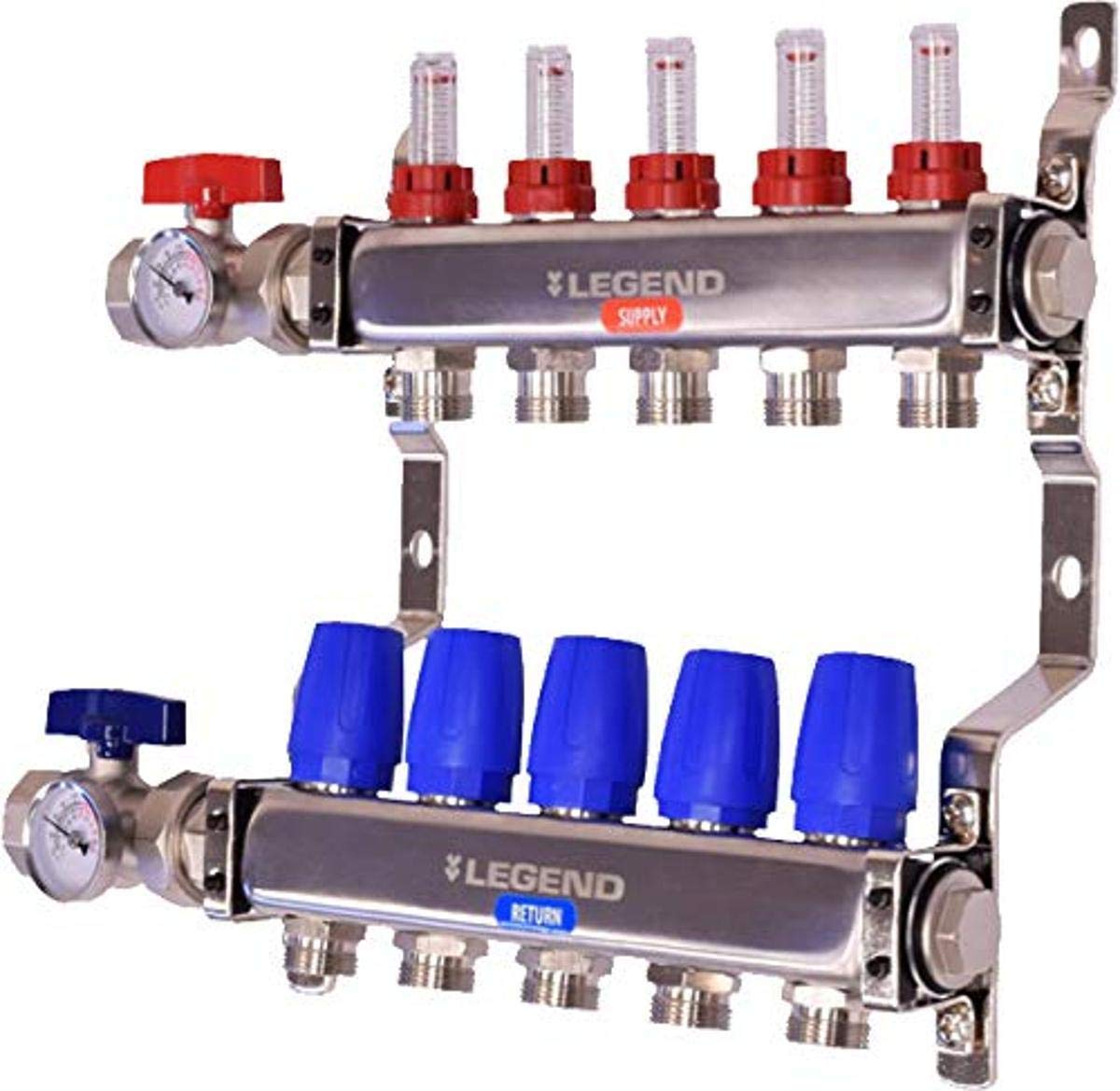 Legend Valve 8330-10-8 Stainless Manifold, Isolation Valves