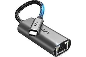 USB C to Gigabit Ethernet Adapter PD Charging