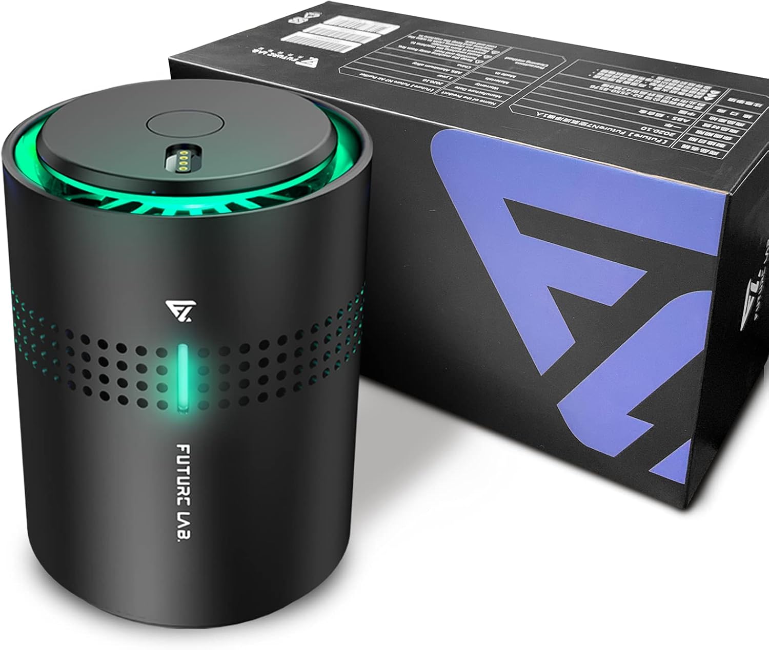Up To 50% OFF Future Lab. N7S Air Ionizer, Portable Air Deordorizer O3 for Home/Travel, Stackable with N7 to Rid of Pm2.5/Odor/Cigarette/Particles. Travel Deodorizer for Car/Office/Refrigerator/USB-Batter Powered.
