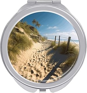 Espejo portátil de maquillaje de viaje, espej...