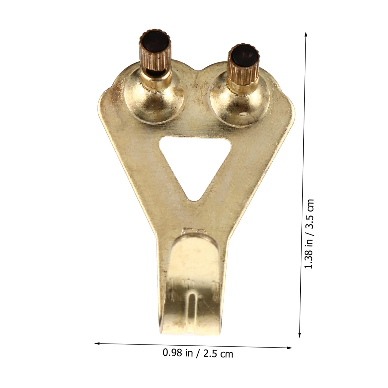 ARTIBETTER 3 Set Di Chiodi Di Supporto Per Telaio Robusti Ganci in Ottone Per Pareti Ufficio Galleria Facili Da Installare 20 Pezzi*3