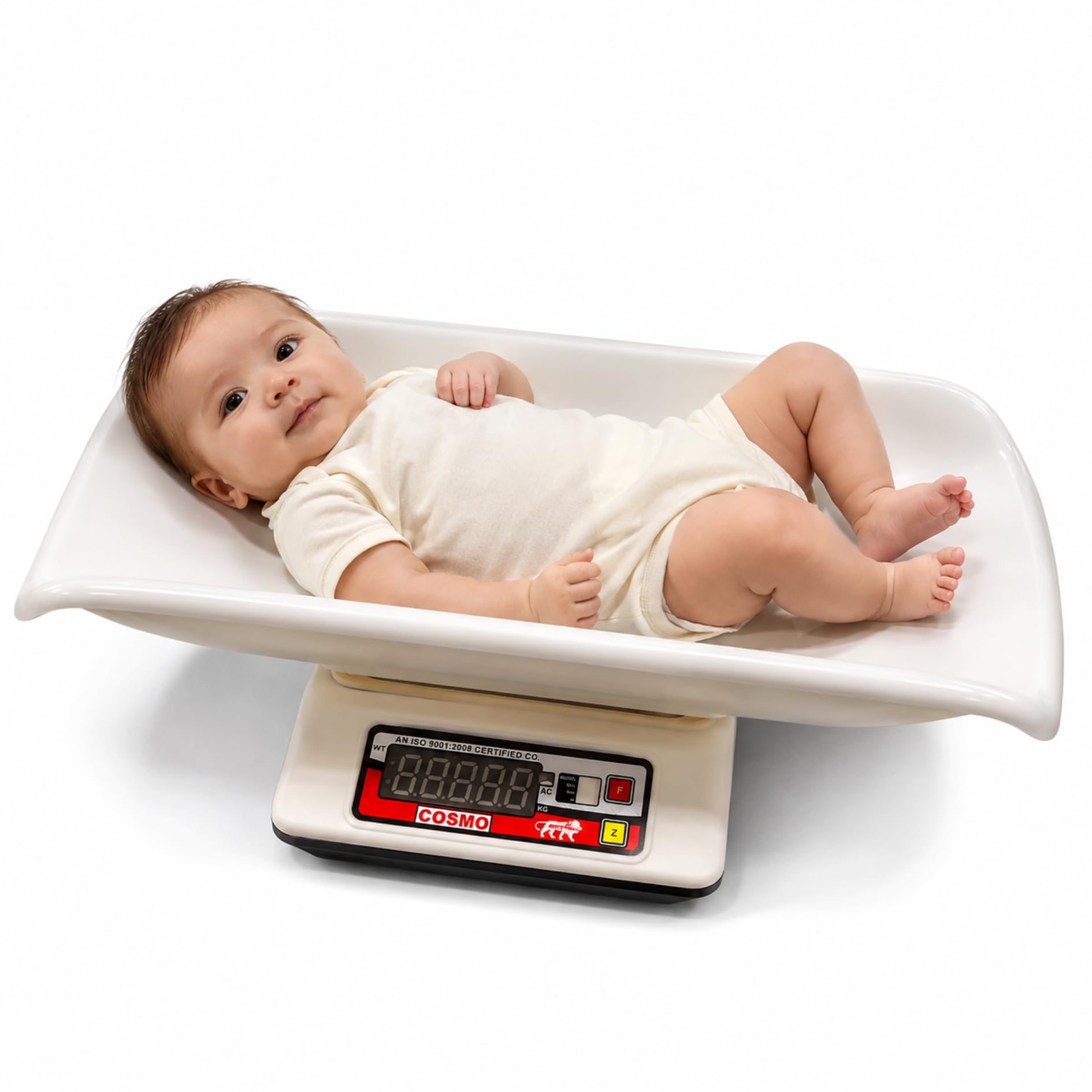 HealthIQ Baby Weight Machine for Newborns, Infants & Toddlers | 30kg Capacity | Accurate Weight Measurement | Easy-to-Read LCD Display | Portable Infant Weighing Machine Home Baby Weight Monitor Use-picture-25