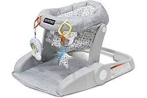 Summer Infant Learn-to-Sit 2-Position Floor Seat – Ideal Baby Sitting Up Seat for 4-12 Months