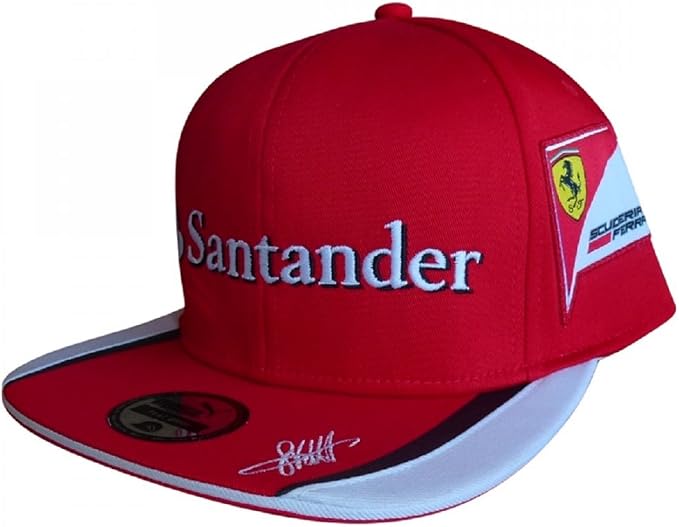 Ferrari-Scuderia Ferrari-Cappello, Motivo: Sebastian Vettel : Amazon.it:  Auto e Moto