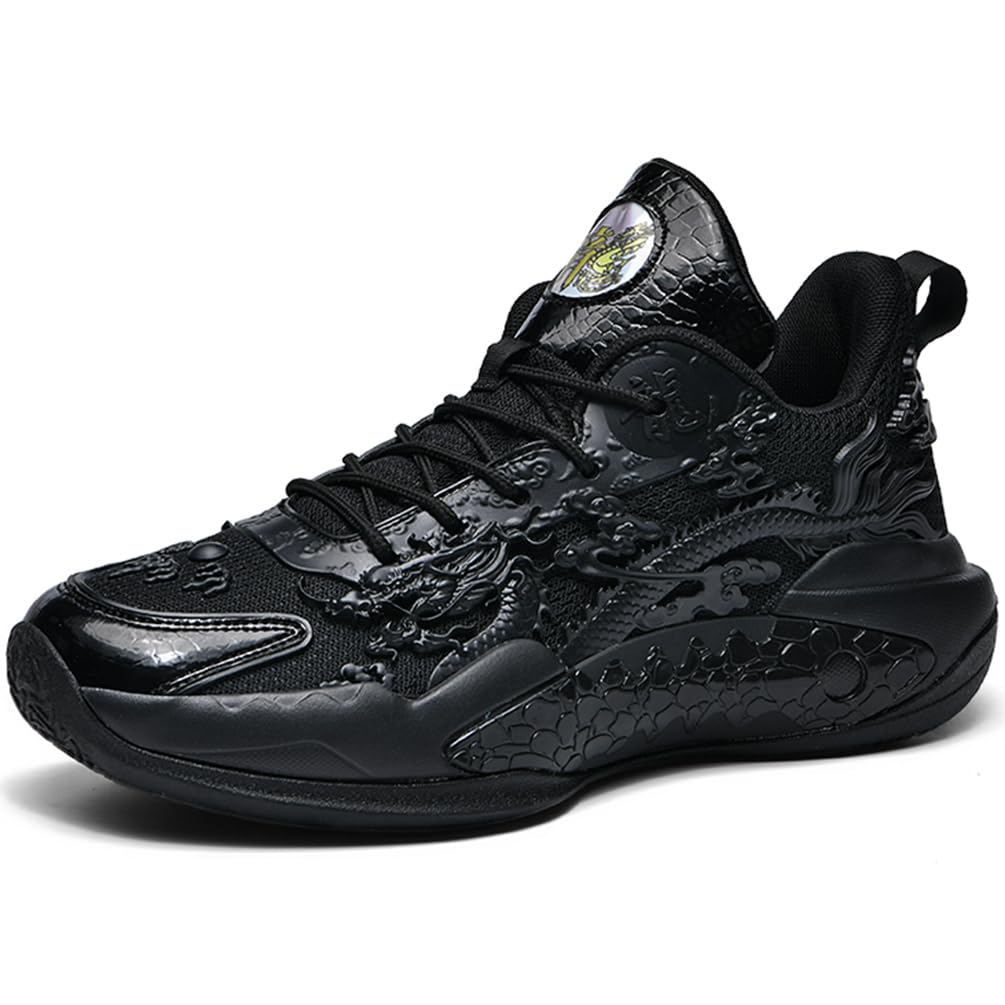 Męskie buty do koszykówki, buty sportowe, lekkie, oddychające, amortyzujące wstrząsy, męskie buty do koszykówki, do biegania, sportowe trampki, Mt D21, 45 EU