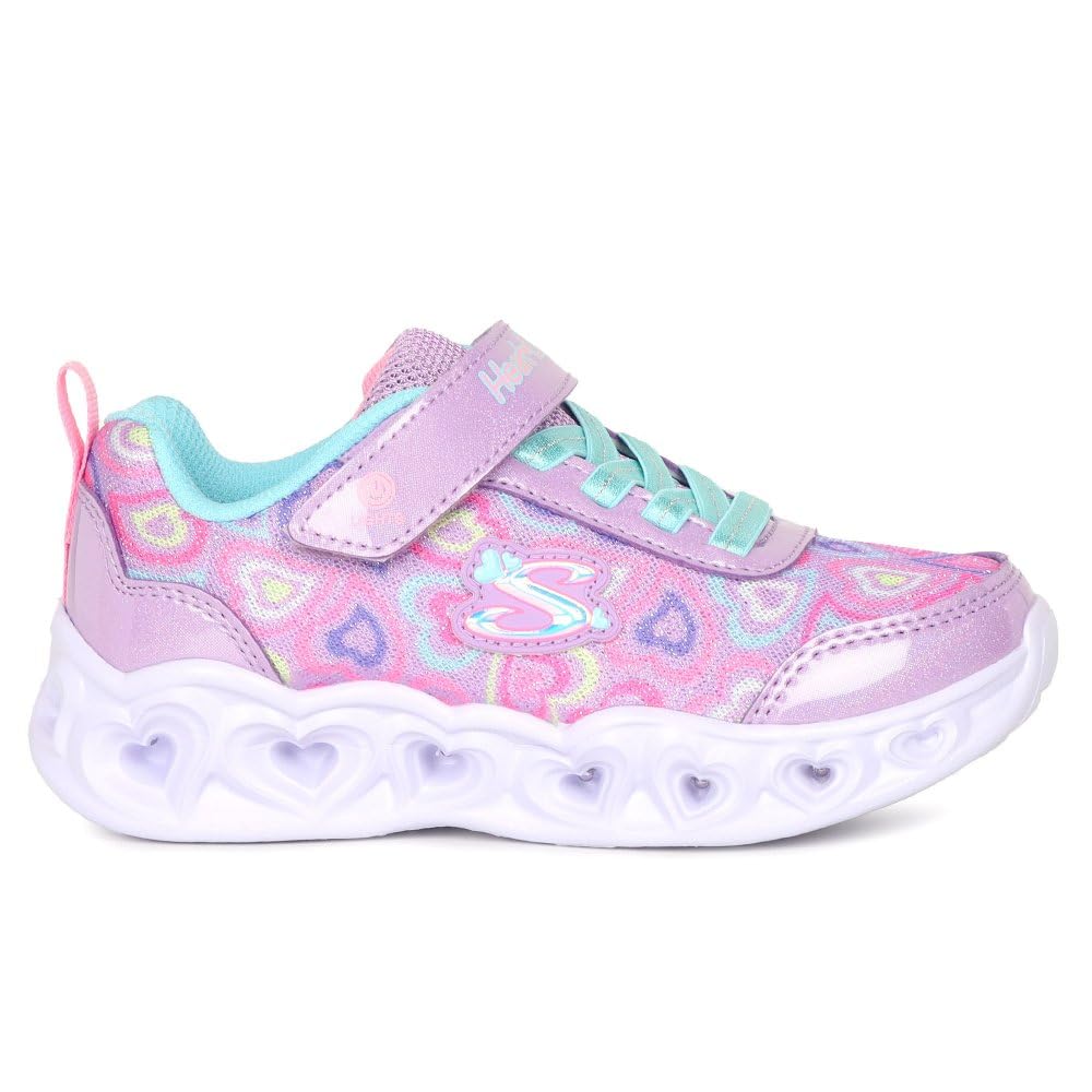 Skechers Luces de corazón para niñas - Boogie Love