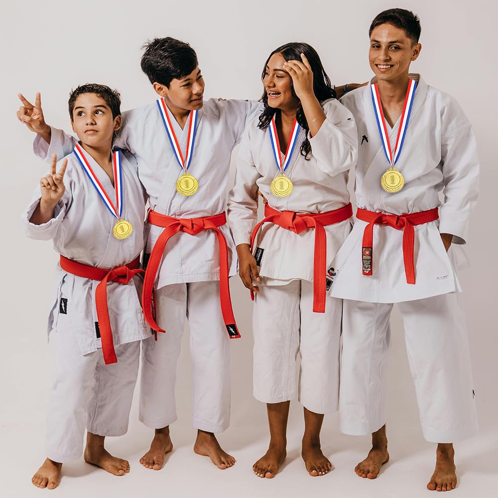 12/24/48/96 Pieces Gold Silver Bronze Award Medals-Winner Medals Gold Silver Bronze Prizes for Competitions, Party, 2 Inches