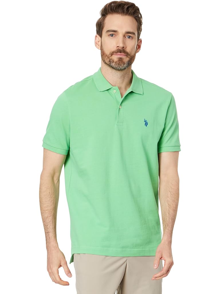 U.S. POLO ASSN. Solid Cotton Pique Polo with Small Pony