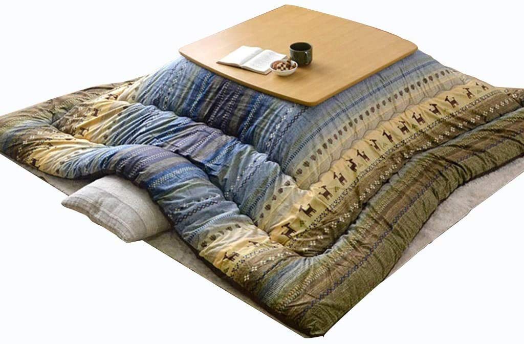 Buy Kotatsu Table with Heater and Blanket Tables 8080cm Kotatsu Coffee